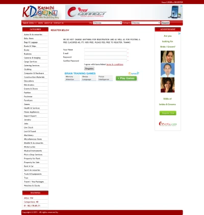 Classified Website Development 5